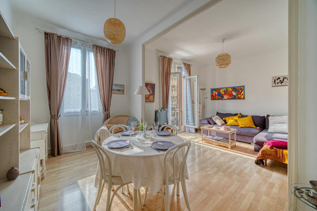 Grand Appartement 4pers à coté du Palais Longchamp Marseille Extérieur photo